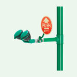 ClassicLine Sicherheits-Augendusche mit zwei Brauseköpfen 45° für Wandmontage - Image 3