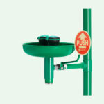 ClassicLine Sicherheits-Augendusche mit Auffangbecken für Wandmontage Aufputz – Bild 3