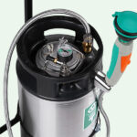 ClassicLine mobile Tank-Augendusche mit Edelstahltank auf Handwagen - Image 4