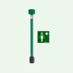 ClassicLine Notduscharm für Deckenmontage Unterputz – Bild 2