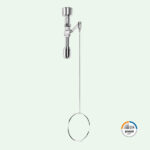 PremiumLine Körper-Notdusche Edelstahl, für Deckenmontage Unterputz