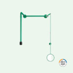 ClassicLine Körper-Notdusche für Über-Tür-Montage Aufputz in 2850 mm Höhe