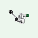 PremiumLine Notduschventil mit Entleerung für Wandmontage Aufputz