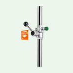 PremiumLine Notduschventil mit Entleerung für Wandmontage Aufputz – Bild 3