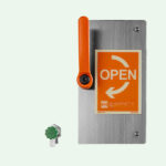 PremiumLine Notduschventil mit Entleerung für Wandmontage Unterputz – Bild 2