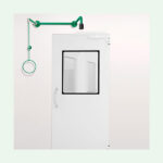 ClassicLine variable Körper-Notdusche für Über-Tür-Montage – Bild 2