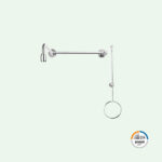 PremiumLine variable Körper-Notdusche für Über-Tür-Montage