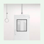 PremiumLine variable Körper-Notdusche für Über-Tür-Montage – Bild 3