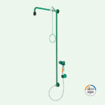 ClassicLine Notduschkombination mit Hand-Augendusche für Wandmontage