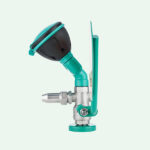 ClassicLine Sicherheits-Augendusche mit zwei Brauseköpfen 45° für Tischmontage – Bild 3