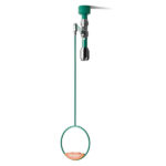 ClassicLine Body safety shower for flush-mounted ceiling mounting